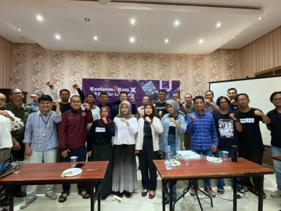AJI Bandar Lampung Gelar Konferensi Kota ke-10,  Penguatan Komitmen terhadap Kemerdekaan Pers