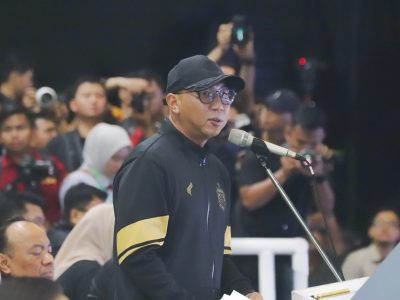 Stadion Sumpah Pemuda Diresmikan, Bhayangkara Presisi Lampung FC Resmi Diluncurkan di Tengah Hujan dan Antusiasme Massa