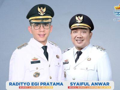 Bupati Radityo Egi Pratama dan Wakil Bupati M. Syaiful Anwar.