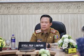 Sekretaris Daerah Provinsi Lampung, Marindo Kurniawan