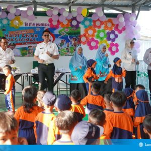Bupati Lampung Selatan Meriahkan Peringatan Hari Anak Nasional di TK IT Al Mumtaza