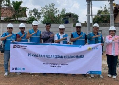 Jelang Kemerdekaan RI PLN UP3 Metro Dukung Kemajuan Industri Lampung Tengah, Sambung Listrik 105 kVA untuk PT Indah Kreasi Eko Andalas