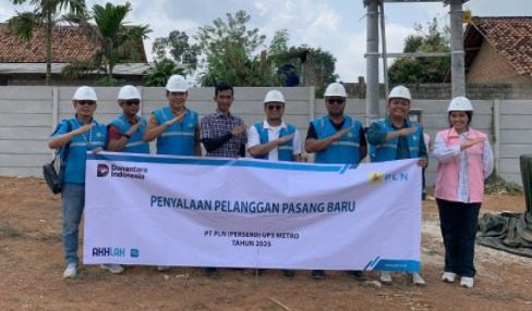 Jelang Kemerdekaan RI PLN UP3 Metro Dukung Kemajuan Industri Lampung Tengah, Sambung Listrik 105 kVA untuk PT Indah Kreasi Eko Andalas