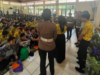 Satlantas Polres Lampung Tengah Sosialisasikan Operasi Patuh Krakatau 2025 di SMAN 1 Terbanggi Besar