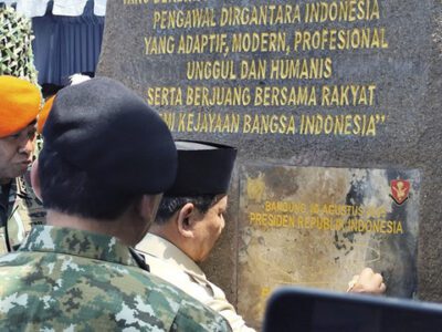 Presiden Prabowo Kukuhkan Perubahan Nomenklatur Pimpinan Pasukan Elite TNI