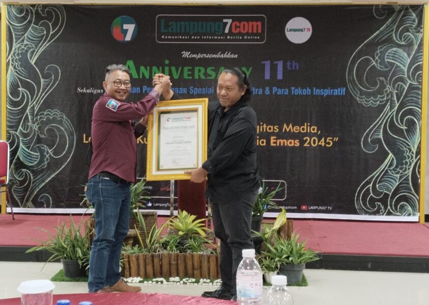 Lampung7.com Rayakan HUT ke-11, Teguhkan Komitmen Sinergitas untuk Lampung Kuat dan Indonesia Emas 2045