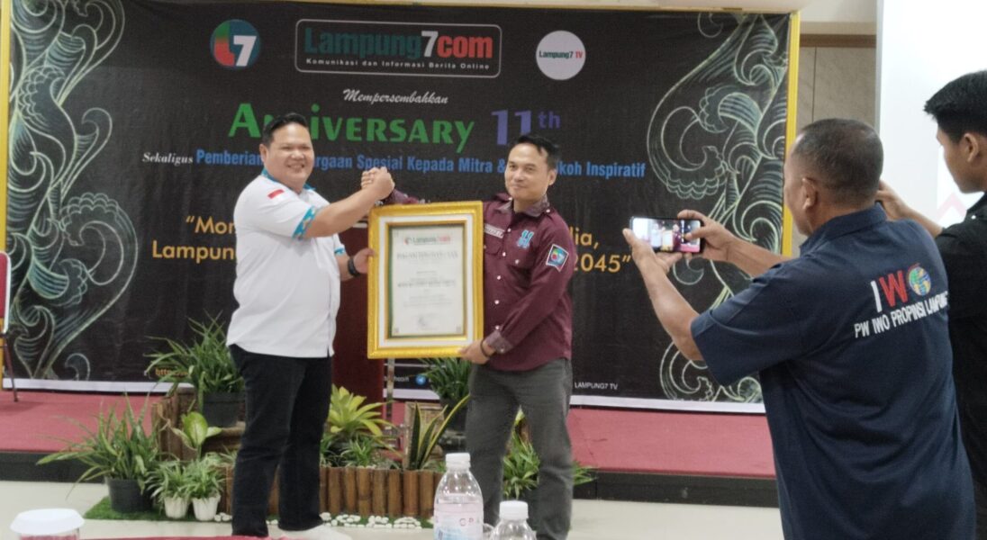 Lampung7.com Rayakan HUT ke-11, Teguhkan Komitmen Sinergitas untuk Lampung Kuat dan Indonesia Emas 2045