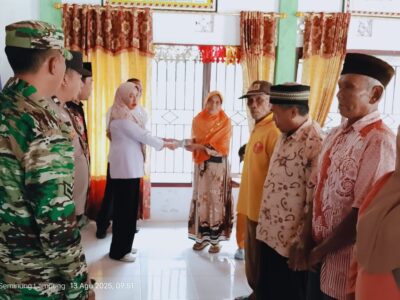 Pekon Sukamaju Salurkan BLT-DD Tahap II kepada 25 KPM