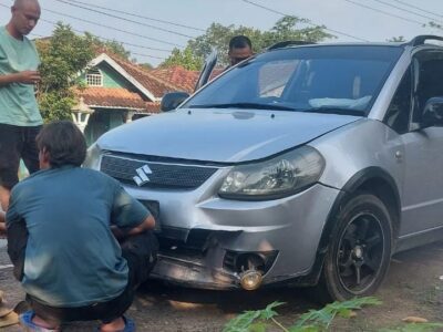 Kecelakaan di Way Kanan, Proses Ganti Rugi Mobil Ketua DPW IWO Lampung Ini Berujung Laporan ke Polisi