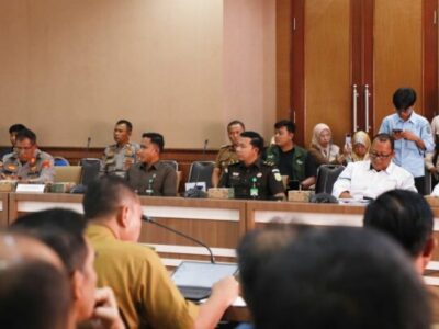 Wakil Ketua DPRD I Ikuti Rakor Pelaksanaan HUTRI Ke 80 Bersama Pemkab Lamsel