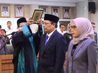 Gubernur Lantik Dua Pejabat Pimpinan Tinggi Pratama dilingkungan Pemprov Lampung