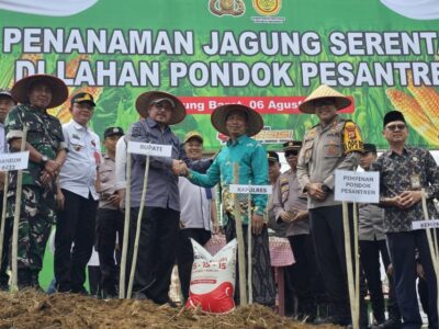 Assisten Bidang Pemerintahan dan Kesra Ahmad Hikami Apresiasi Polres Lampung Barat Canangkan Program Ketahanan Pangan