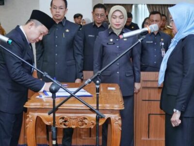 Gubernur Lampung Lantik Pejabat Pimpinan Tinggi Pratama di lingkungan Pemprov Lampung