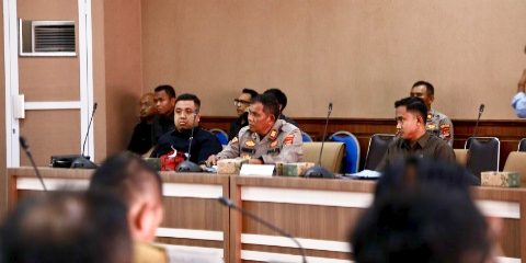 Wakil Ketua DPRD Lampung Selatan Hadiri Rakor Pemantapan HUT ke-80 RI di Menara Siger