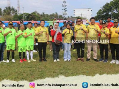 Bupati Kaur Resmi Buka Turnamen Bupati Cup 2025, 17 Kesebelasan Turut Berpartisipasi