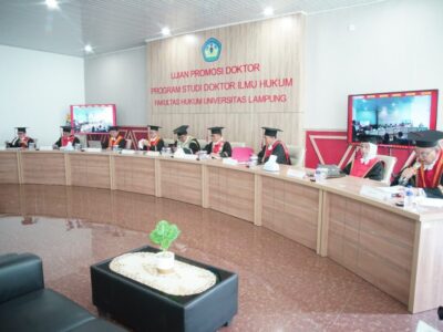 FH Gelar Ujian Terbuka Sidang Promosi Doktor Artha Ario Putranto