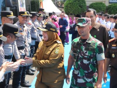 Sinergi TNI-Polri di Lampung Makin Solid, Dandim 0410/KBL Dampingi Kunker Kapolda
