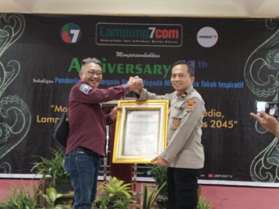 Lampung7.com Rayakan HUT ke-11, Teguhkan Komitmen Sinergitas untuk Lampung Kuat dan Indonesia Emas 2045