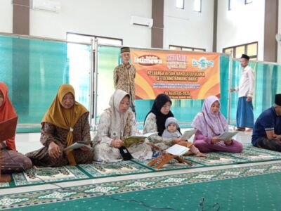 Ribuan Warga NU Tubaba Gelar Khotmil Qur’an Serentak Sambut HUT ke-80 RI