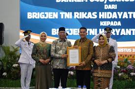 Malam Pisah Sambut Danrem 043/Gatam Bersama Gubernur dan Forkopimda Provinsi Lampung