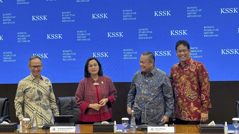 Sri Mulyani Rombak Struktur Sekretariat KSSK Lewat PMK 64/2025