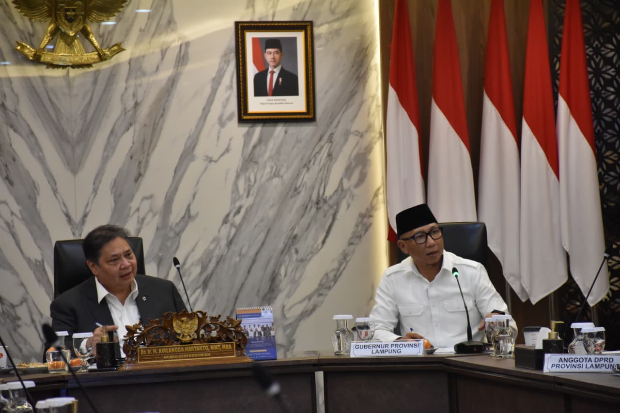 Gubernur Lampung dan Menko Perekonomian Bahas Tata Niaga Singkong, Hasilkan Empat Kesepakatan