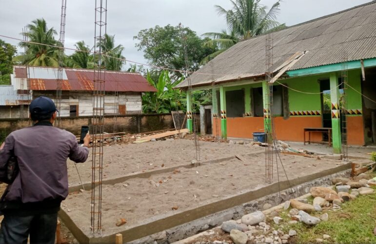 Diduga Ada Permainan dalam Pembangunan DAK Revitalisasi SDN 1 Dadi Rejo