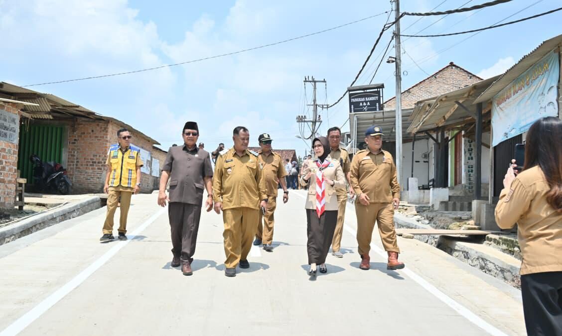 Pemkab Pesawaran Rampungkan Dua Ruas Jalan Strategis, Ekonomi Warga Kian Bergairah