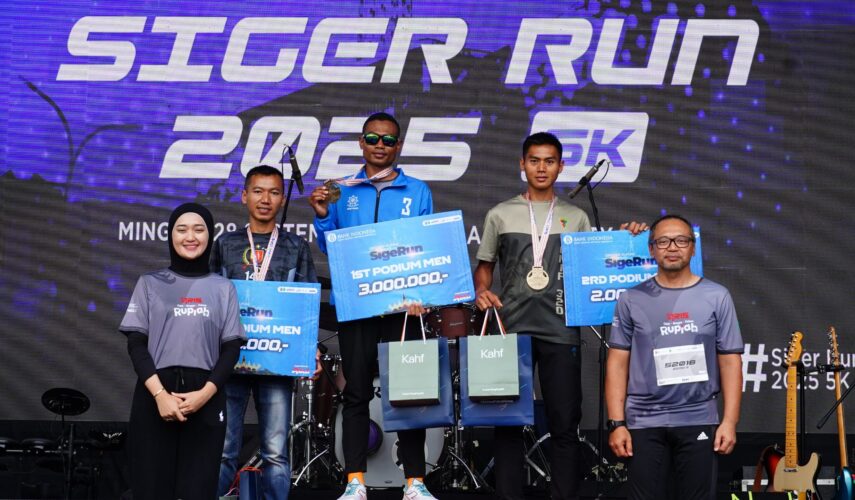 Wagub Lampung Lepas Ribuan Peserta Siger Run 2025: QRIS Tap Jadi Simbol Langkah Digital Menuju Ekonomi Cerdas