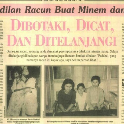 Kisah Kelam Pengadilan Racun Buat Minem: Dibotaki, Dicat, dan Ditelanjangi