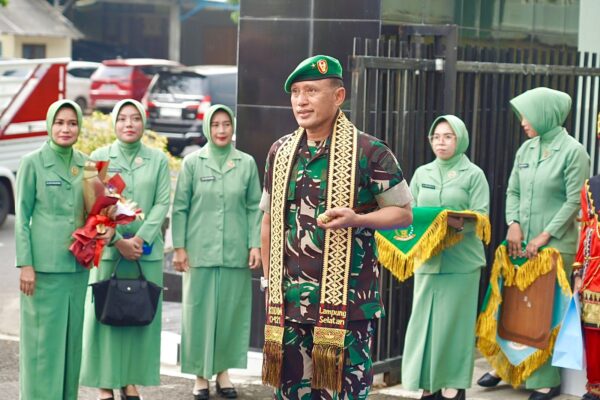 Danrem 043/Gatam Kunjungi Kodim 0421/LS, Tekankan Soliditas dan Pengabdian Prajurit