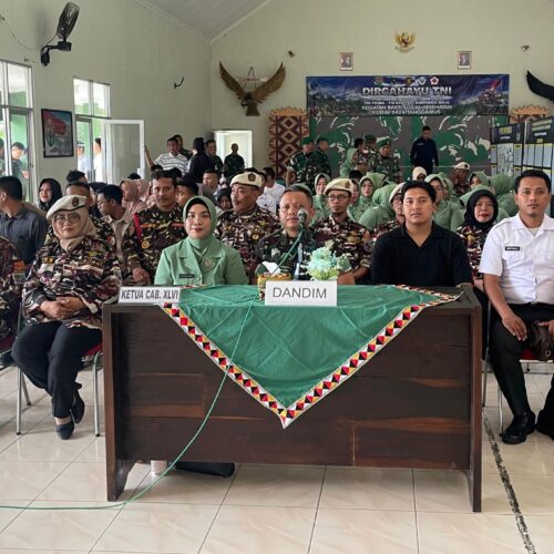 Kodim 0424/Tanggamus Gelar Bakti Sosial Kesehatan Sambut HUT TNI ke-80
