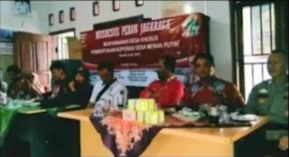 Pekon Jagaraga Gelar Musdessus, Bentuk Koperasi Merah Putih