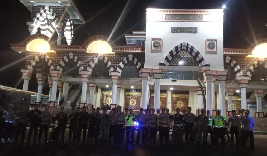 Kodim 0424/Tanggamus, Polres, dan Tim Gabungan Gelar Patroli Skala Besar