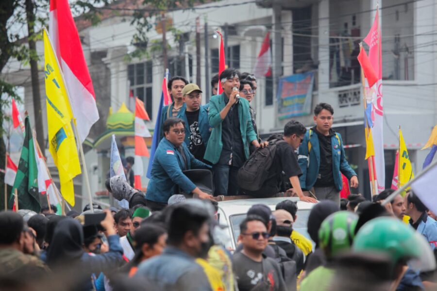 Demo Ribuan Massa di DPRD Lampung Kondusif, DPP KoPI Beri Apresiasi