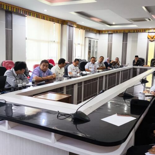 Pemkab Lampung Barat Expose Perencanaan Penataan Kota Liwa, Sekolah Kopi, dan Rehabilitasi Wisma Sindalapai