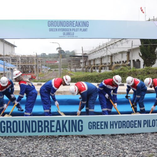Lampung Catat Sejarah Baru, Ground Breaking Proyek Hidrogen Hijau Pertama di Indonesia Digelar di Ulubelu