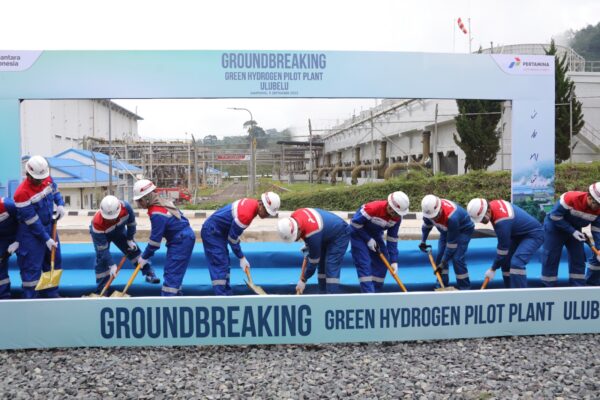Lampung Catat Sejarah Baru, Ground Breaking Proyek Hidrogen Hijau Pertama di Indonesia Digelar di Ulubelu