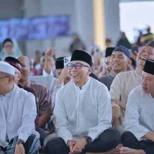 Perkuat Nilai Persatuan, Gubernur Rahmat Mirzani Djausal Ikuti Dakwah Damai Indonesiaku