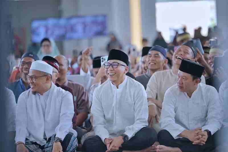 Perkuat Nilai Persatuan, Gubernur Rahmat Mirzani Djausal Ikuti Dakwah Damai Indonesiaku