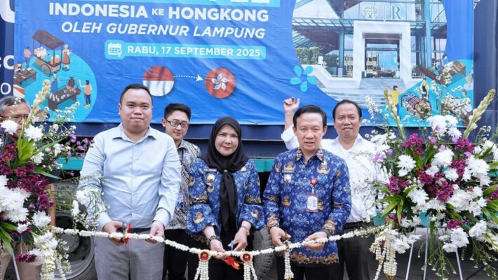 Lampung Ekspor 7 Ton Kopi Bubuk ke Hong Kong, Tegaskan Komitmen Hilirisasi