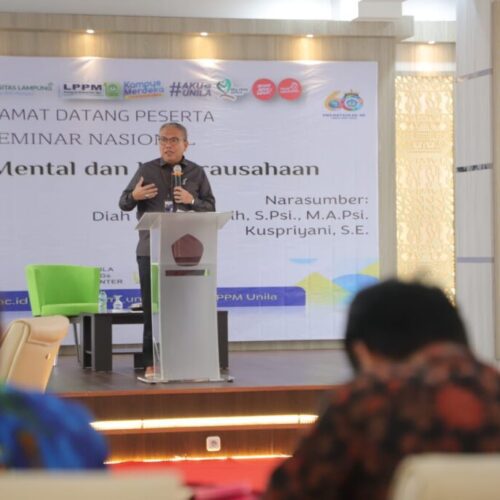 Rektor Unila Buka Seminar Nasional, IKPA Rayakan HUT ke-7
