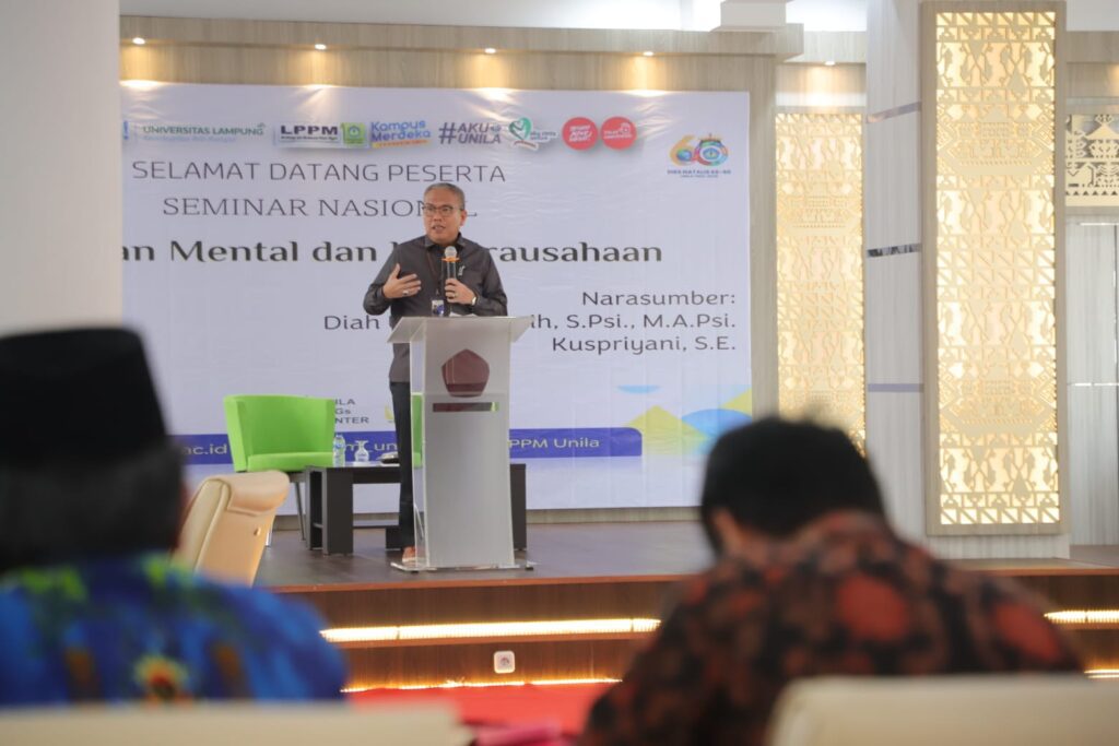 Rektor Unila Buka Seminar Nasional, IKPA Rayakan HUT ke-7