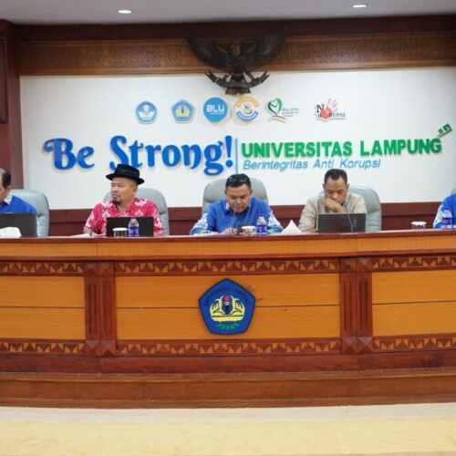 Unila Gelar Rakor Implementasi Permendiktisaintek 39 Tahun 2025