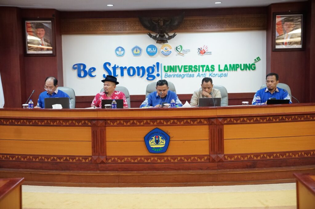 Unila Gelar Rakor Implementasi Permendiktisaintek 39 Tahun 2025