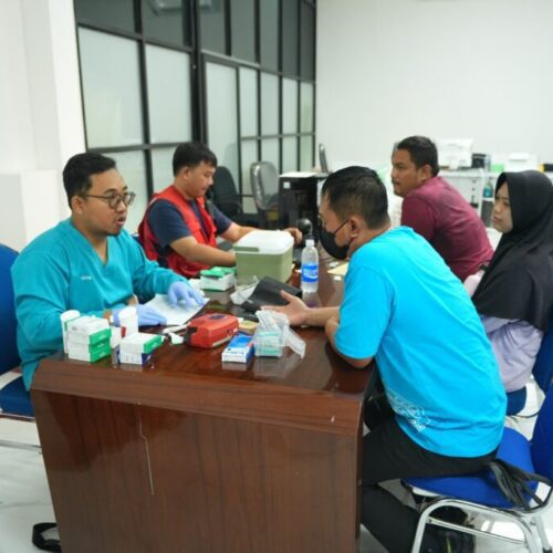Unila Gelar Donor Darah Senyum Unila, Terkumpul 60 Kantong
