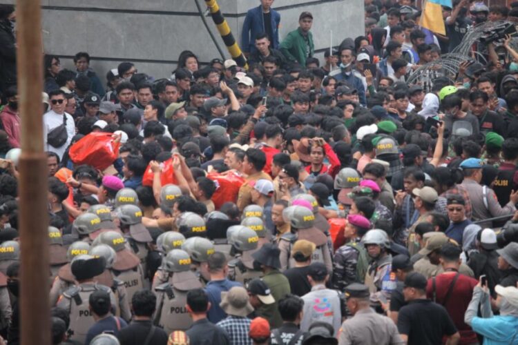 Demo Ribuan Massa di DPRD Lampung Kondusif, DPP KoPI Beri Apresiasi