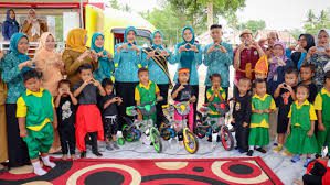 Ketua TP PKK Lampung Canangkan Desa TAPIS di Tulang Bawang