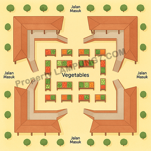 contoh pasar tradisional