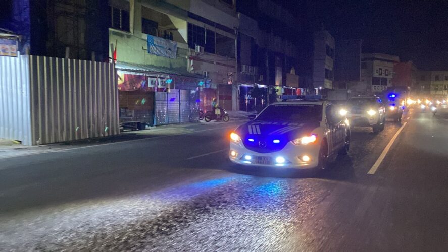 Polda Lampung Gelar Patroli Skala Besar Polri-TNI Jaga Kamtibmas Pasca Unjuk Rasa